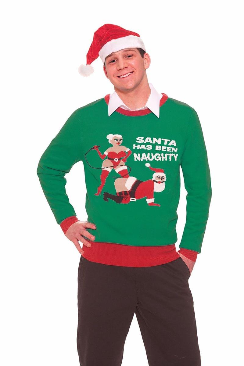 Ugly Christmas Sweater — Funny Santa Holiday Party Sweater
