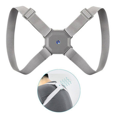 Smart posture corrector worn on back