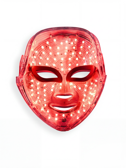 Red light therapy LED face mask