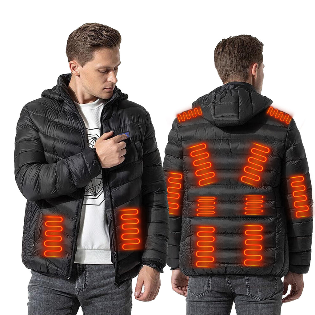 Electric heated winter coat